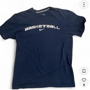 Nike Men's Dark Blue Basketball Tee
